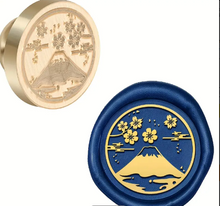 Sealing Wax Seal Stamp -Brass Mount Fuji