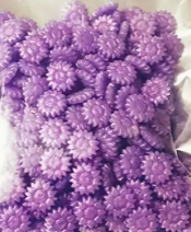 Sealing Wax 100pcs/bag Sunflower Shape Aurora Purple Curtain