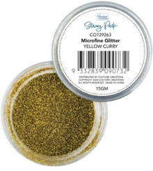Couture Creations- Stacey Park Microfine Glitter- 15gm- Yellow Curry