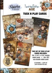 3Quarter Designs- Invention Age- Tuck 'N' Play Cards