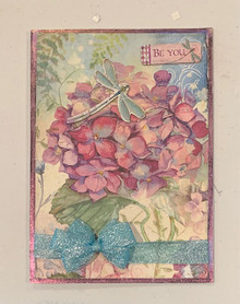 Live Stream Work Along Class Kit -- Hortensia -- Makes 8 Cards Using New Techniques & Materials