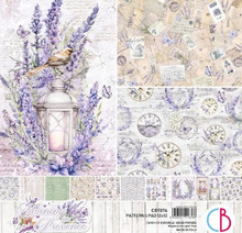 Ciao Bella 12"x 12" Paper Pad- 8 Double-sided papers- Morning in Provence
