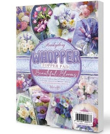 Hunkydory Crafts Whopper Topper Pad- Beautiful Blooms
