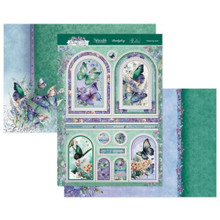 Hunkydory Crafts Butterfly Dance Luxury Topper Set- Glistening Jade BUTTERFLY902