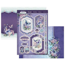 Hunkydory Crafts Butterfly Dance Luxury Topper Set- Amethyst Wings BUTTERFLY901