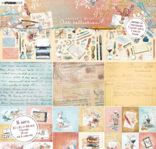 Studio Light Jenine's Mindful Art Collection- Write Your Story- 8x8 Mixed Designs Paper Pad
