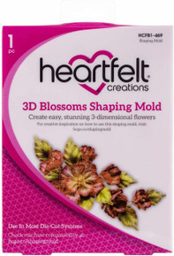 Heartfelt Creations Shaping Mold-3d Blossoms