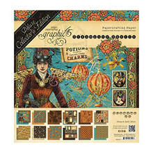 Graphic 45 Double-Sided Paper Pad 8"X8" 24/Pkg-Steampunk Spells -G4502479