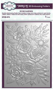 Creative Expressions-3D Embossing Folder, 5x7 inches- Rose Garden