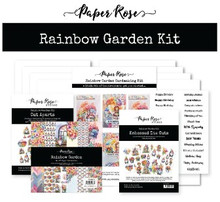 Paper Rose- Rainbow Garden Cardmaking Kit