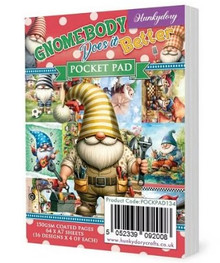 Hunkydory Crafts- Pocket Pad- Gnomebody Does it Better POCKPAD134