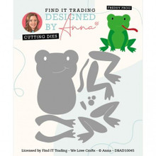 Find It Trading Designed by Anna Cutting Die- Freddy Frog