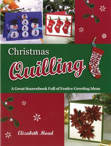 Christmas Quilling A Great Sourceboojk by Elizabeth Moad Very Good