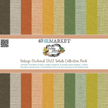 49 and Market- Vintage Orchard 12x12 Solids Collection Pack