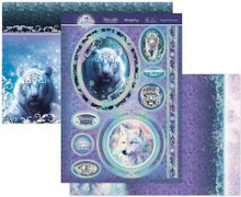 Hunkydory Crafts Enchanted Winter Luxury Topper Set- Mystical Mountains ENWIN903