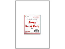 250 White A7 Cards 5x7" Super Value Pack Stamping (envelopes sold separately)