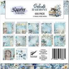 3Quarter Designs- Delicate Harmony- 6x6 Double-Sided Paper Pack