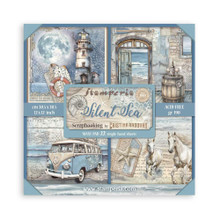 Stamperia- 12"X12" Single-Faced Paper Maxi Pad 22/Pkg- Silent Sea