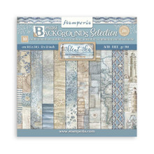 Stamperia 12x12-inch Double-sided Maxi Backgrounds Selection- Silent Sea 10 Designs/1 Each