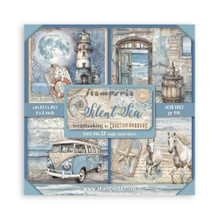 Stamperia 8x8-inch Single-Sided Maxi Pad- Silent Sea 22 Designs/1 Each