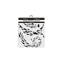 Stamperia Stencil 12x12CM- Fish