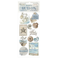 Stamperia Rub-On Transfer Film - Silent Sea- Shells