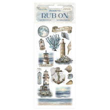 Stamperia Rub-On Transfer Film - Silent Sea- Lighthouse