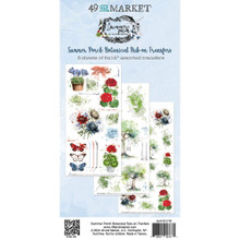 49 and Market- By Katie Pertiet- Summer Porch Botanical Rub-on Transfers