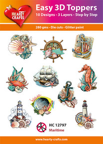 Hearty Crafts Easy 3D Toppers Maritime HC12797