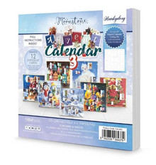 Hunkydory Crafts- Advent Calendar 4 Moonstone Co-ordinating 6"x6" Paper Pad CAL103