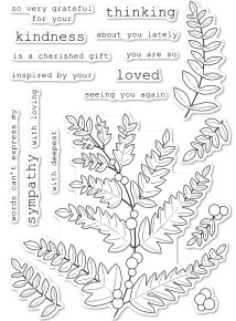 Memory Box Fern and Berries Collection- Graceful Fern Clear Stamps CL5249