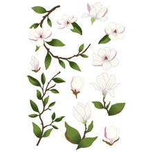 Memory Box- Open Studio- Rub On Transfers- 2 Sheets- Magnolia