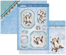 Hunkydory Crafts Cutest Christmas Luxury Topper Set- Meowy Christmas CUTE25-904