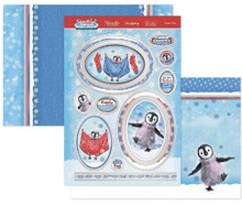 Hunkydory Crafts Cutest Christmas Luxury Topper Set- Penguin Party CUTE25-905