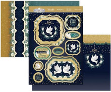 Hunkydory Crafts Christmas Style Luxury Topper Set- Peace on Earth ELEG25-905