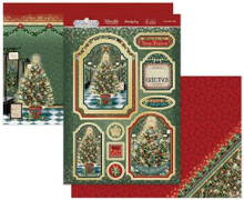 Hunkydory Crafts Christmas Style Luxury Topper Set- Deck The Halls ELEG25-903