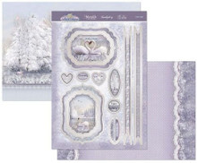 Hunkydory Crafts Let it Snow Luxury Topper Set- Swan Lake SNOWY25-907