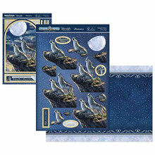 Hunkydory Perfect Planet Designer Deco-Large- Midnight Wolves PPDEC908
