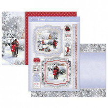 Hunkydory Snow is Falling- A Snowy Stroll 3-pc Topper Collection