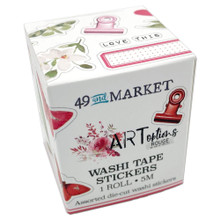49 and Market- ARToptions- Rouge Washi Stickers