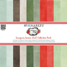 49 and Market- Evergreen Season- 12x12 Solids Collection Pack