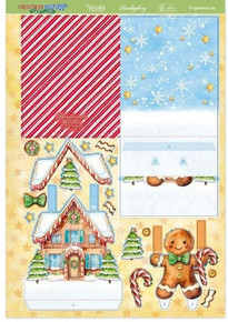 Hunkydory Crafts- Christmas Pop-Up Stepper Card- Gingerbread Joy