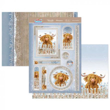 Hunkydory Crafts Christmas Cuties Luxury Topper Set- Mooey Christmas! CUTE22-905