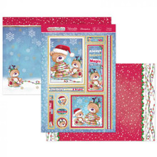 Hunkydory Crafts Christmas 2020 Santa & Friends - Trimming Up Teddy