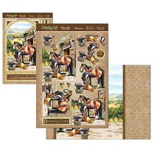 Hunkydory Spring Days & Country Life - A FARRIER'S LIFE - Deco-Large Set Card Kit