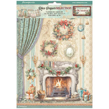 Stamperia A4 Rice Paper Selection- 6 designs, 1 of each- Nutcracker