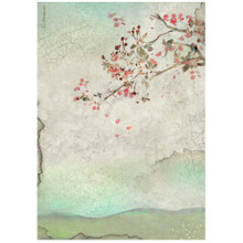 Stamperia A4 Decoupage Rice Paper - House of Roses- Branches