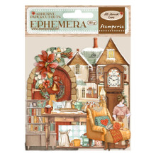 Stamperia- Adhesive Paper Cut Outs Ephemera- All Around Xmas