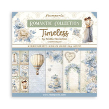 Stamperia 8x8-inch Double-Sided Paper Pad- Timeless, 10 Designs/1 Each
