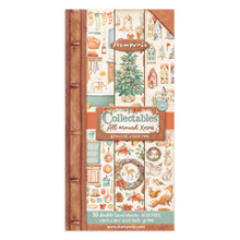 Stamperia Collectables Double-Sided Paper 6"X12" 10/Pkg-All Around Xmas -SBBV24